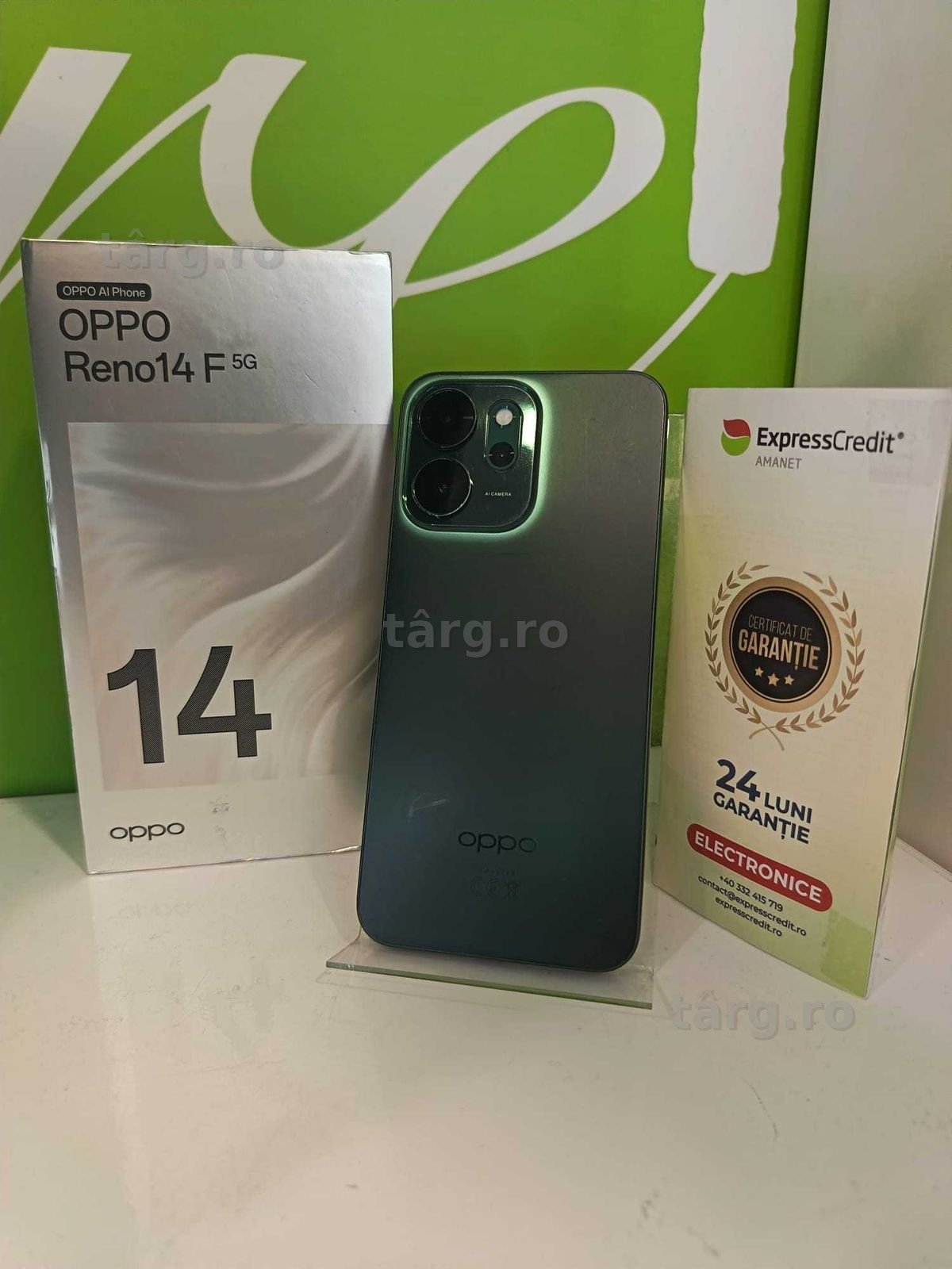(AG41) Telefon Oppo Reno 14F 5G B28507 - Garantie 2 ani!