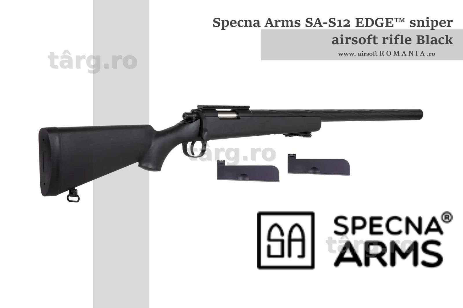 Pusca airsoft SPECNA SA-S12 EDGE Bolt Action cu arc de 4 Joules