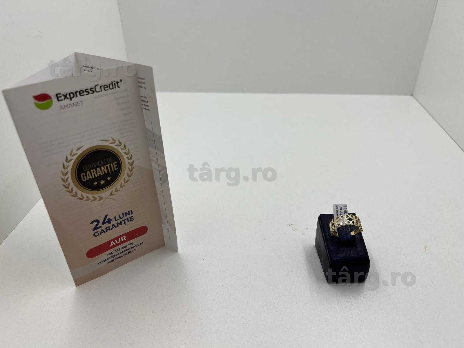 Inel aur 14k 2.48g(Ag 25 Belvedere B.41695)Garantie 2 ani!