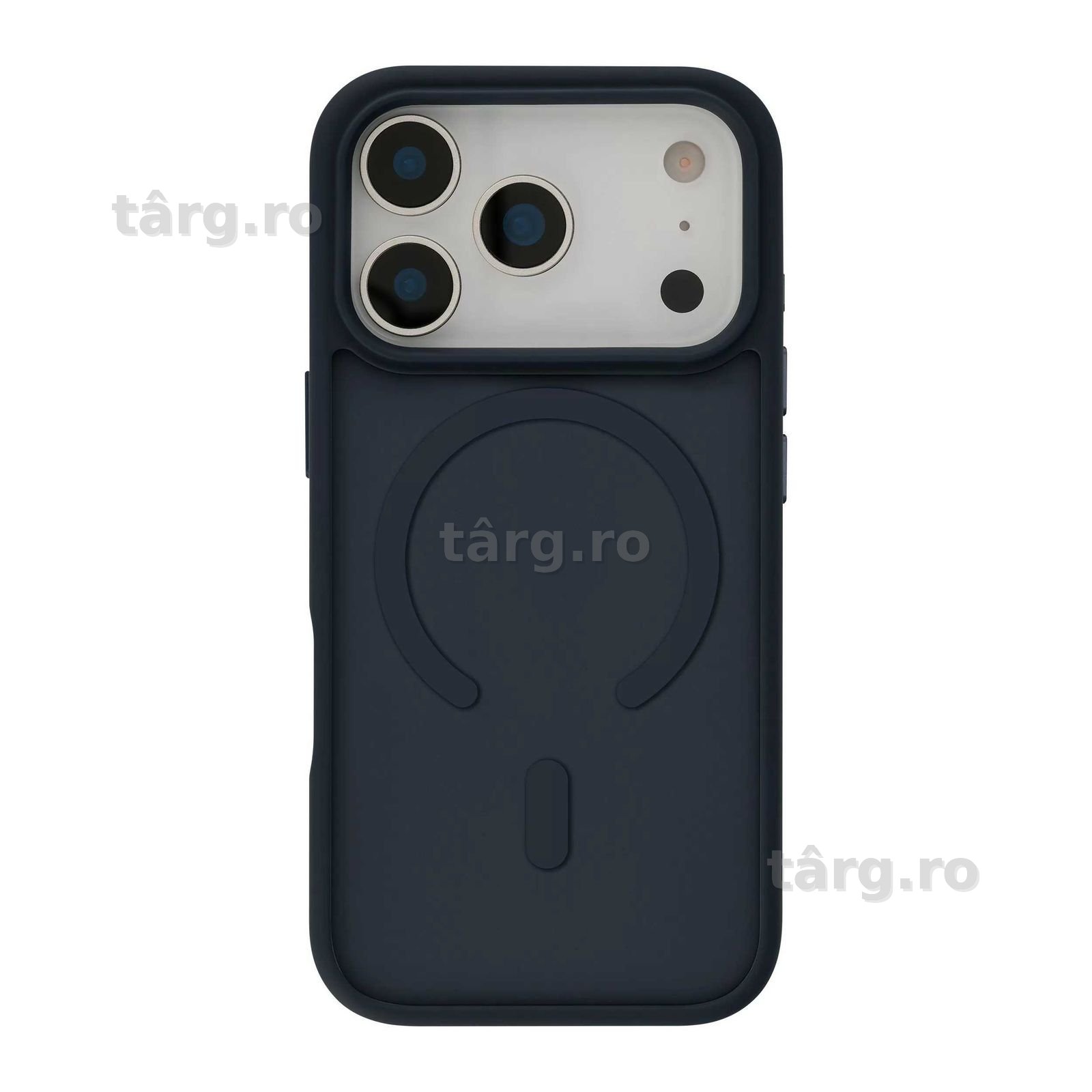 Husa MagSafe Blue - Spate Mat Fumuriu - iPhone 17 Pro