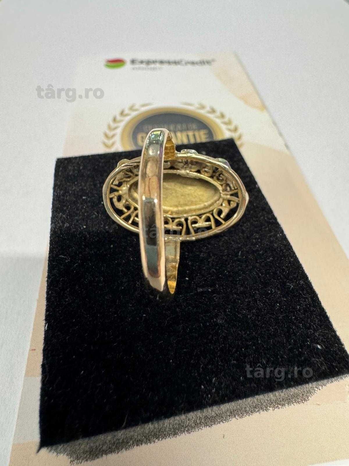 Inel din aur 14k (69783.1/ 10 Pacurari 1) garantie 2 ani! 5