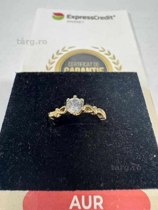Inel din aur 14k (68625.2/ 10 Pacurari 1) Garantie 2 ani! 2