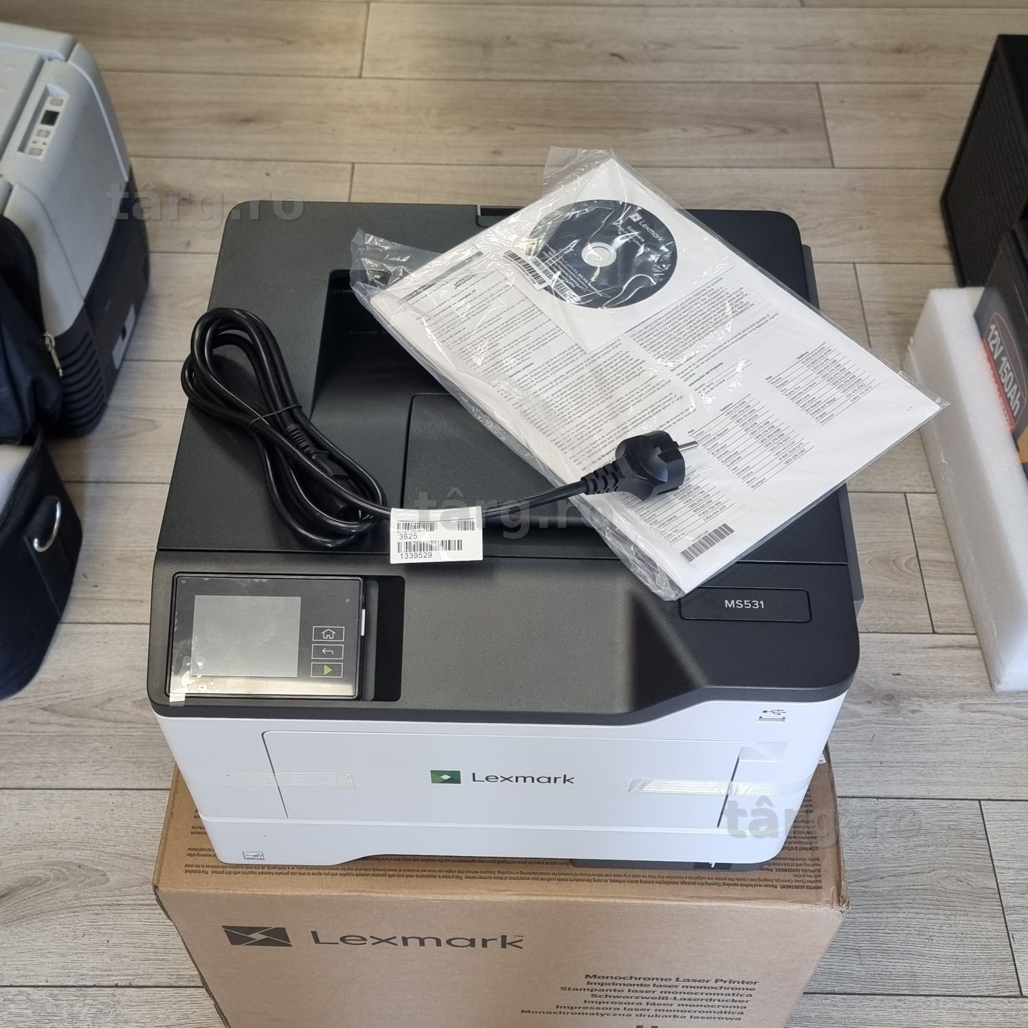Amanet F28: Imprimanta laser Lexmark MS531 monocrom noua