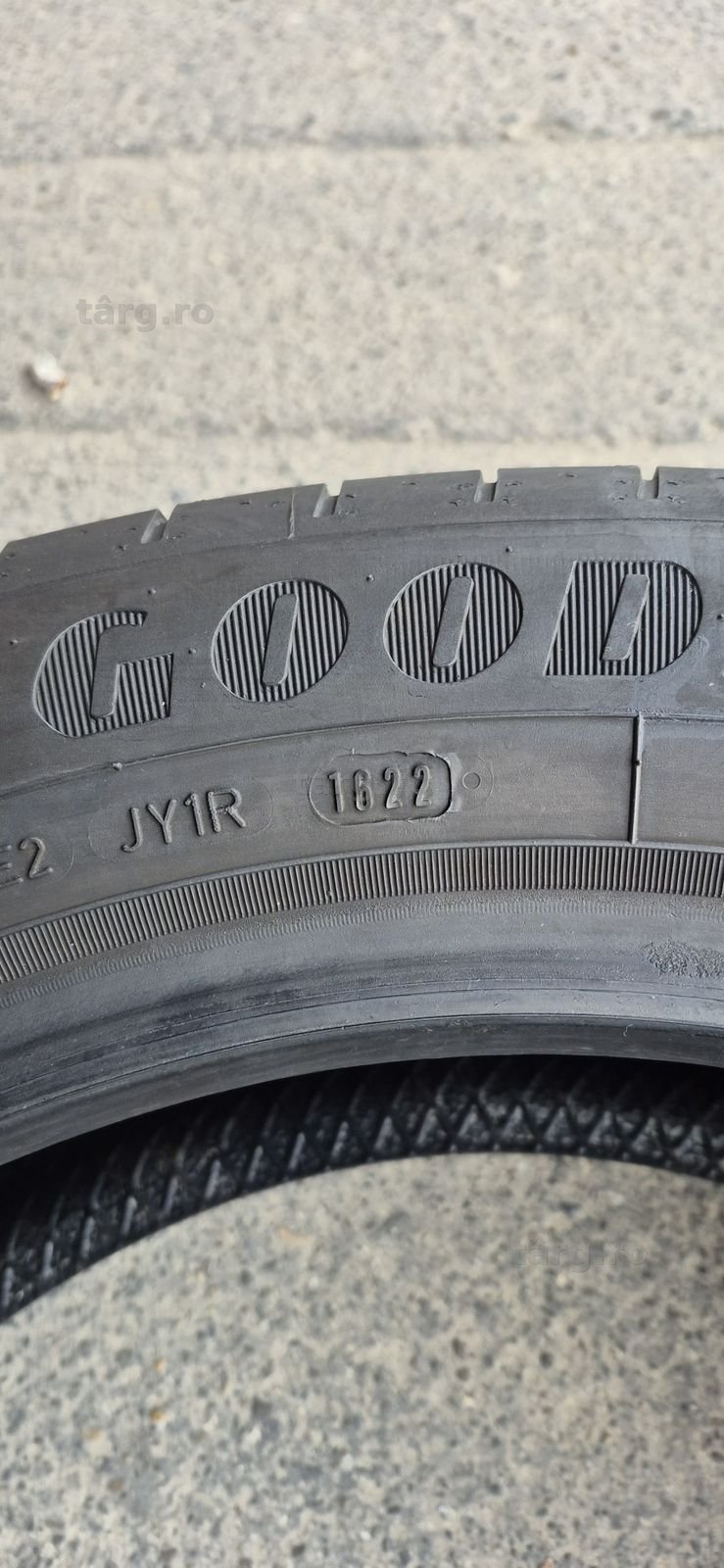 4 anvelope vara ca noi Goodyear 215/55/18,dot 2022.Pret/bucata 8