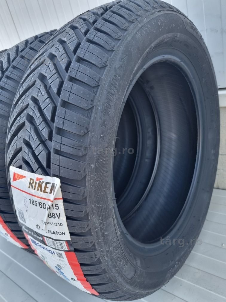 185/60 R15, 88H, RIKEN (by Michelin), Anvelope all season M+S 5