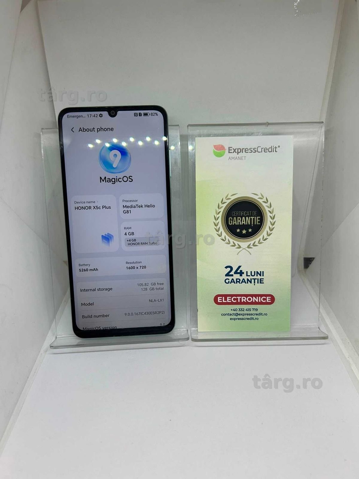 Honor X5c Plus (35450/30 Pacurari 2) Garantie 2 Ani!