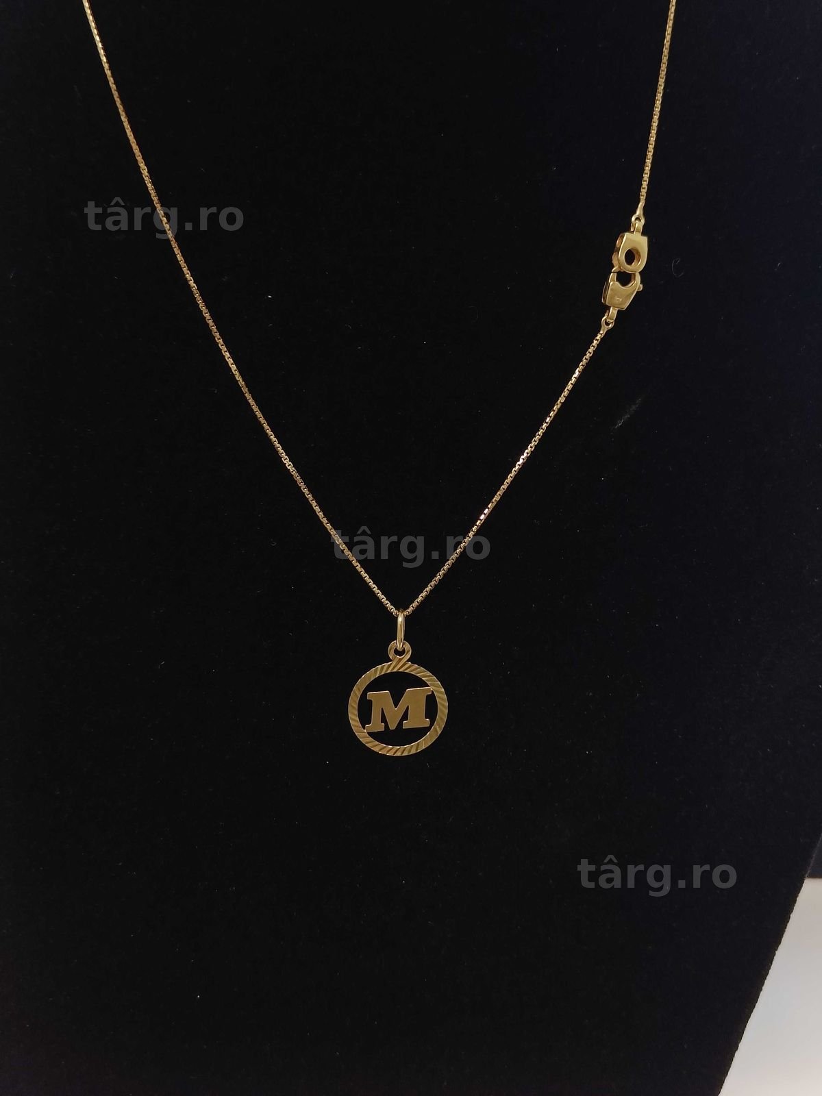 Lant cu medalion aur 18k 5.17g (Ag16 Moldova b32263) - Garantie 2 ani! 2