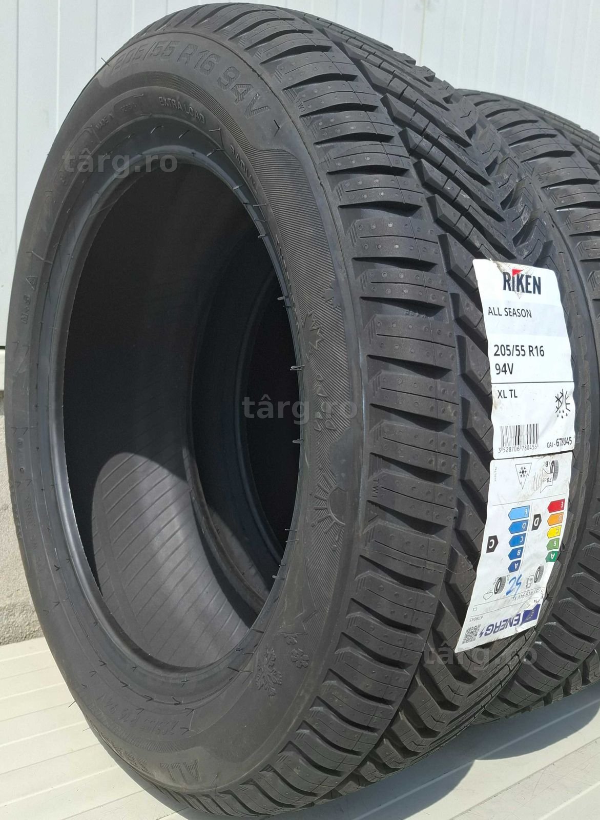 205/55 R16 94V XL, RIKEN (by Michelin), Anvelope All Season M+S 3
