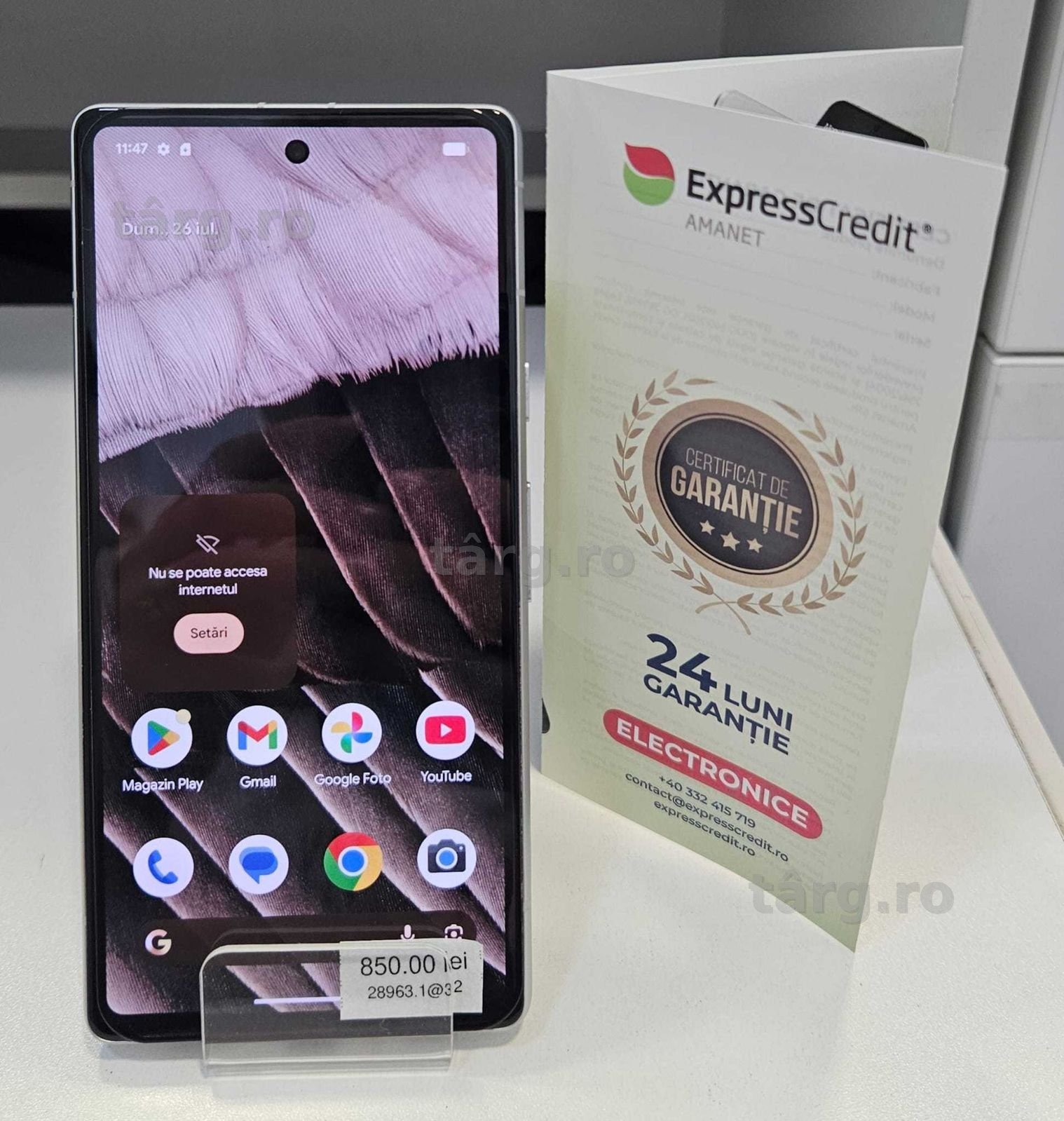 Telefon Google Pixel 7a (AG32 B28963.1) 2 ANI GARANTIE!