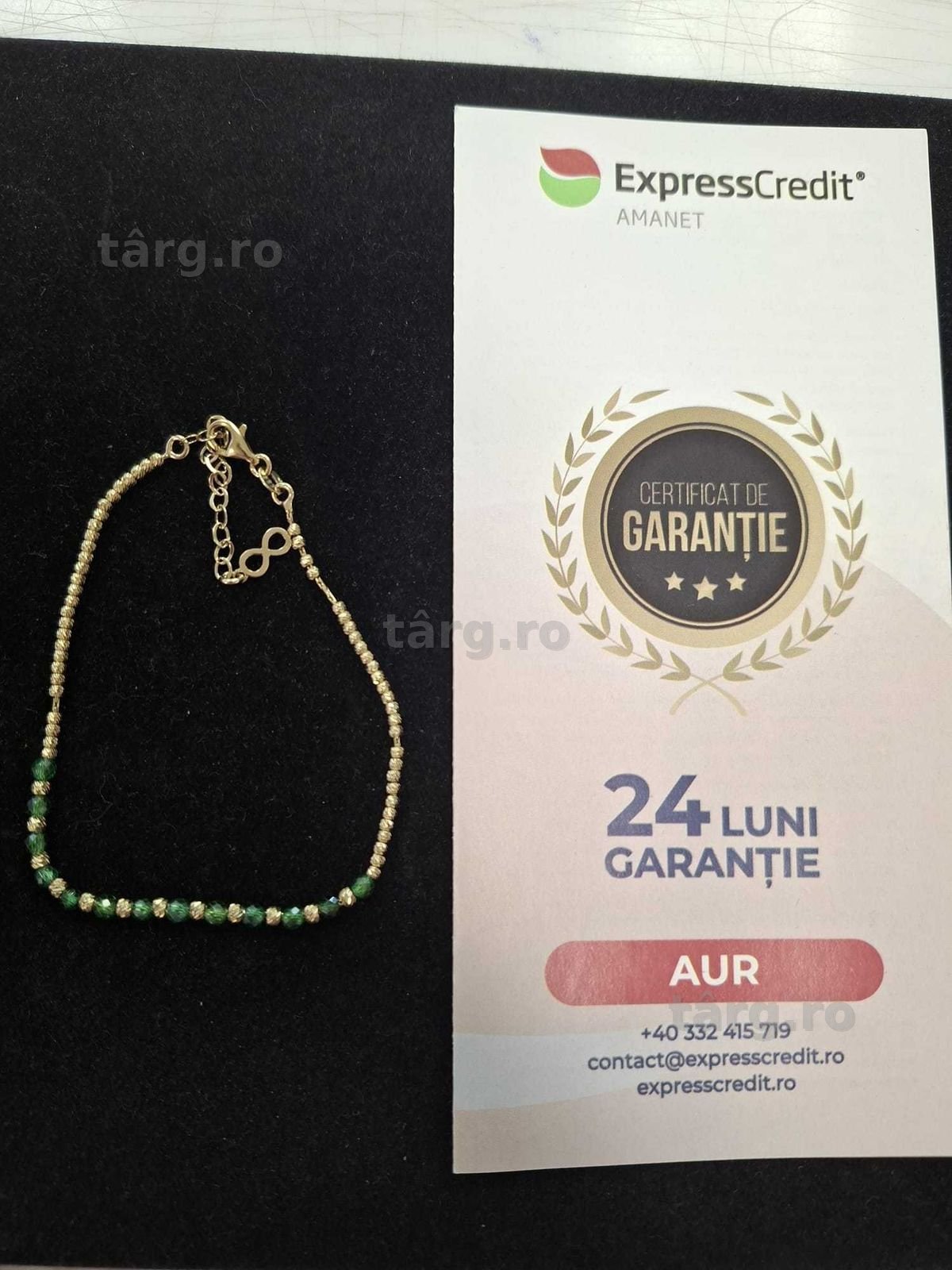 (Ag33)Bratara Aur 14K/Garantie 2 ani 3