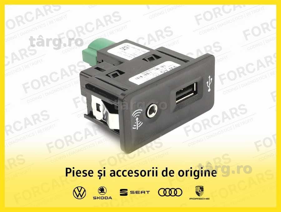 Mufă USB CarPlay App Connect Volkswagen Passat B8 Golf 7 5G0035222E