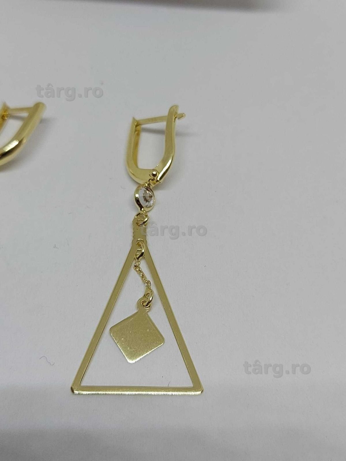 Cercei 14k 2.83gr (34623/30 Pacurari 2) Garantie 2 Ani! 3