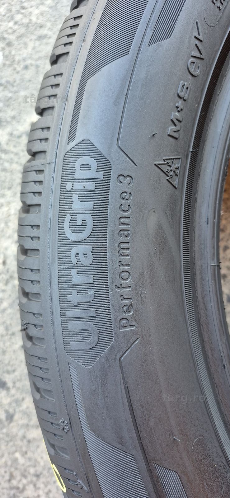 4 anvelope iarna ca noi Goodyear 235/55/19,dot 2025.Pretul este pe bucata. 5