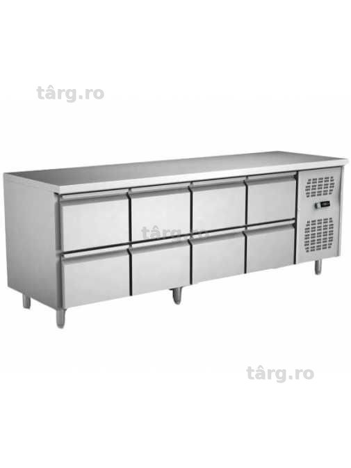 Green Frost GN4180TN- Masa rece 8 sertare, Masa refrigerare 8 sertare