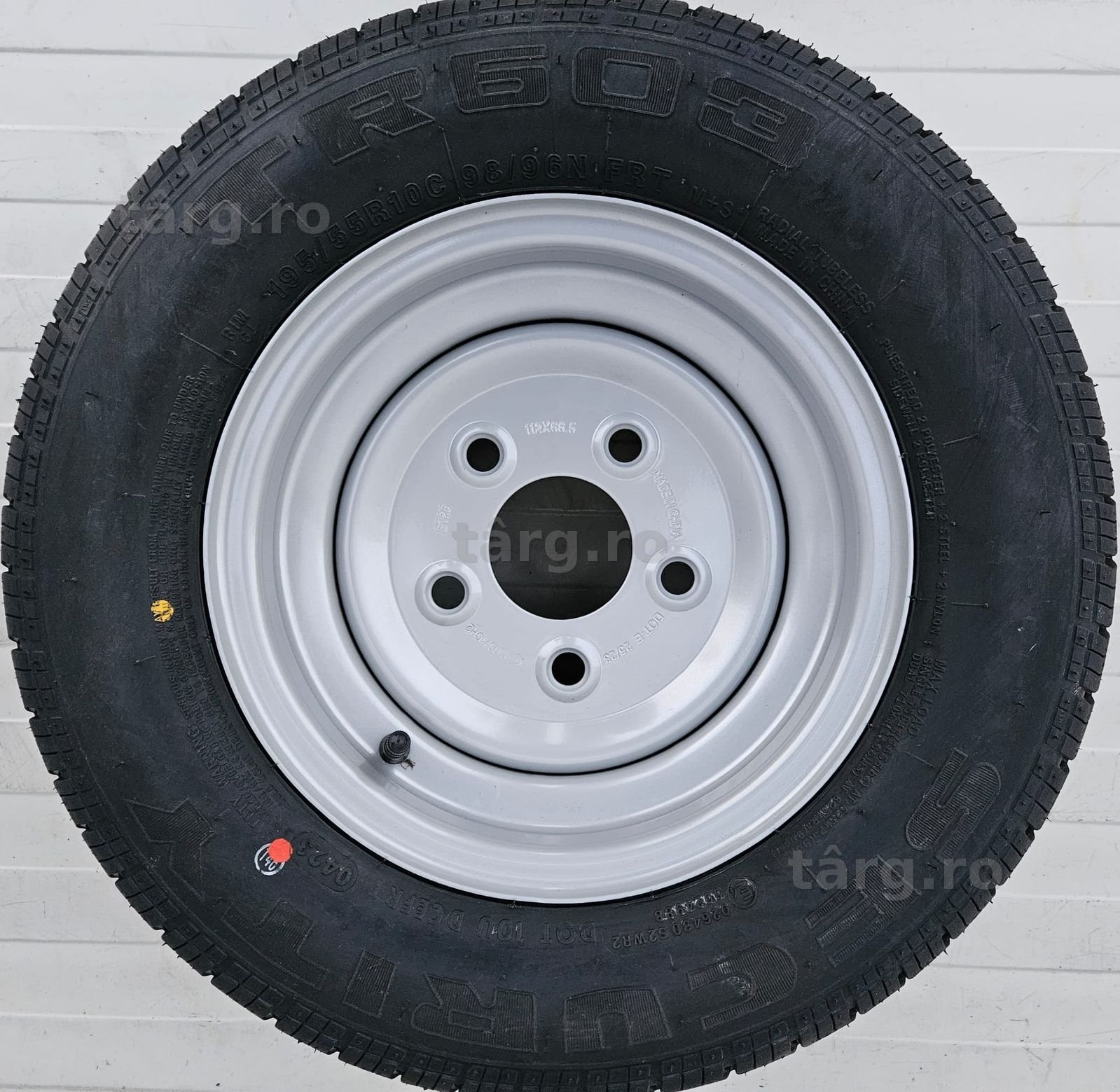 Roata SECURITY 195/55 R10C 98N, Janta 6Jx10, 5/66.5/112, ET25 2