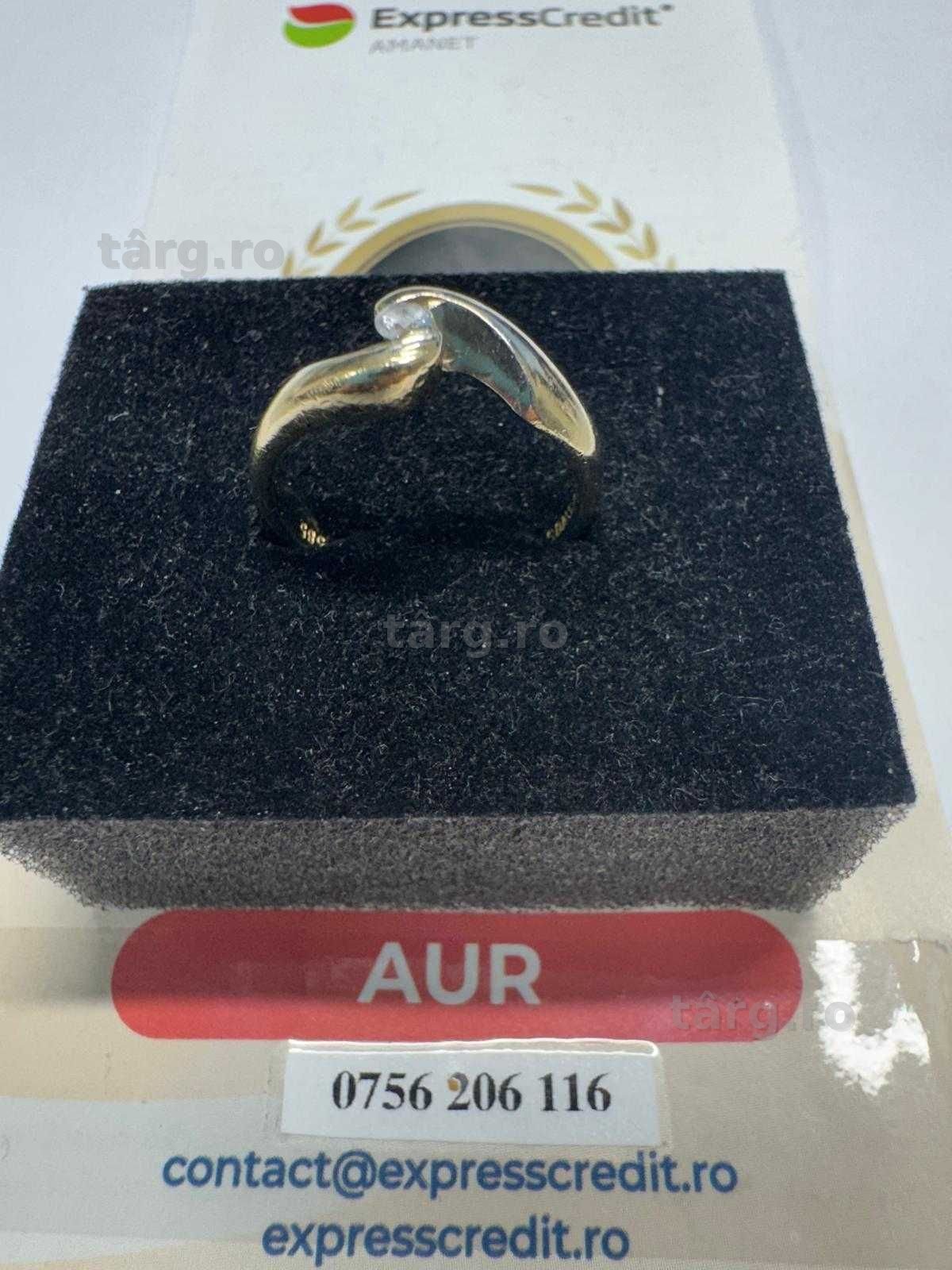 Inel din aur 14k (69233.1/ 10 Pacurari 1) Garantie 2 ani!