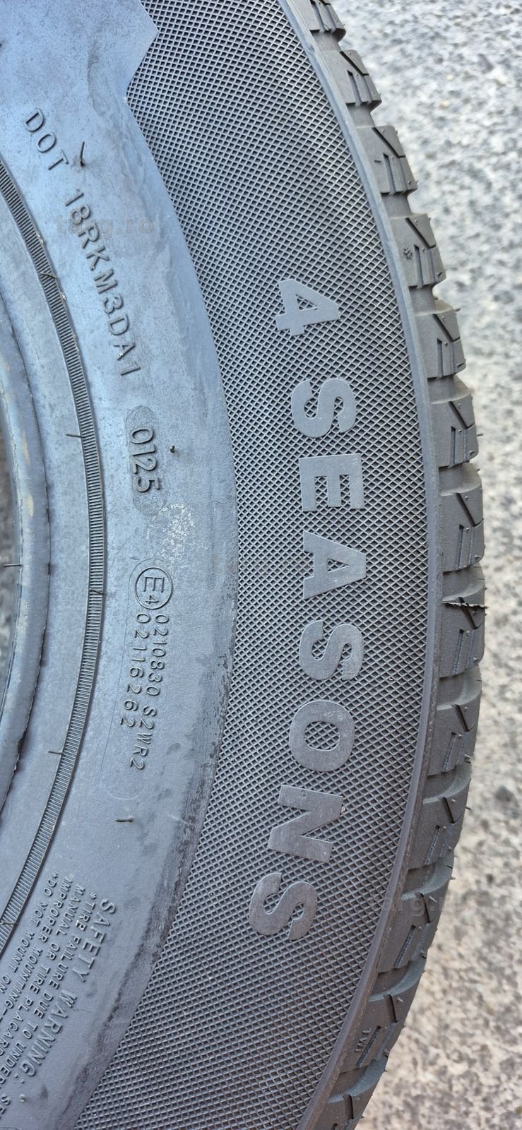 4 anvelope M+S noi Doublestar 215/70/16,dot 2025.Pretul este pe bucata. 7