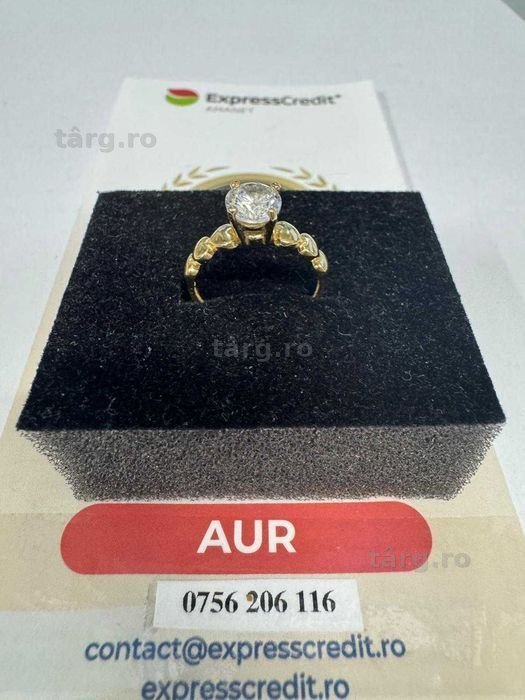 Inel din aur 14k (68720.2/ 10 Pacurari 1) Garantie 2 ani!