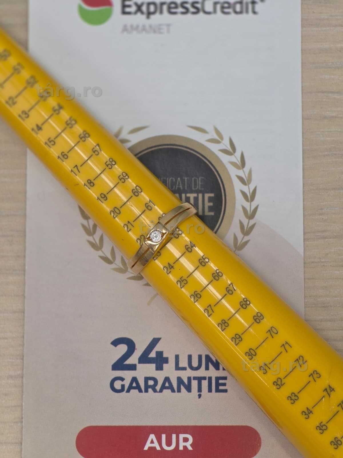 Inel aur 14K 2.34g [Ag45 Bacau1 B.28162.1.32] 2