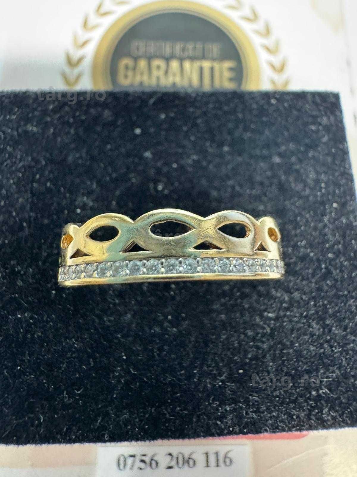 Inel din aur 14k (70038.1/ 10 Pacurari 1) garantie 2 ani! 3