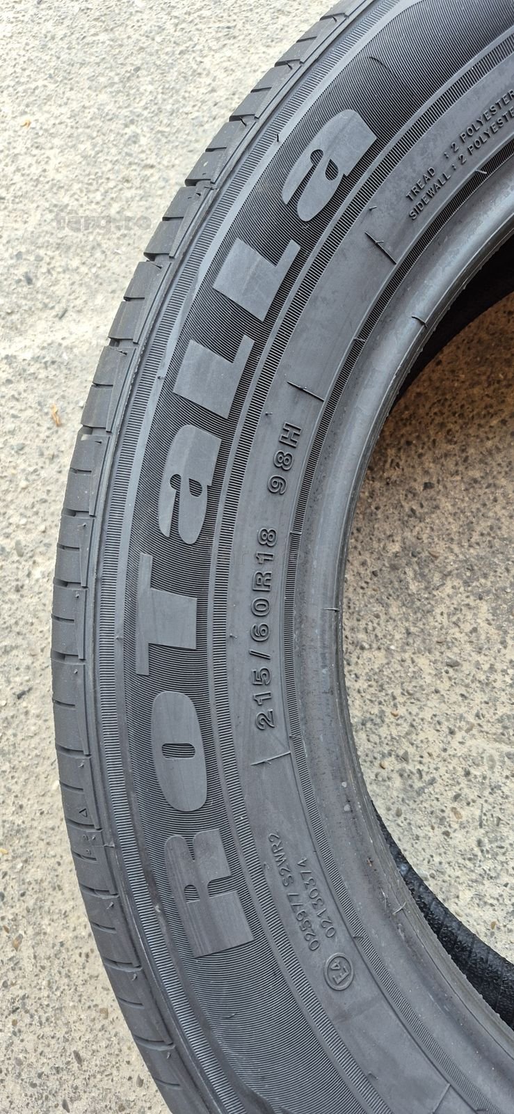 4 anvelope vara noi Rotalla 215/60/18,dot 2025 Pretul este pe bucata. 4