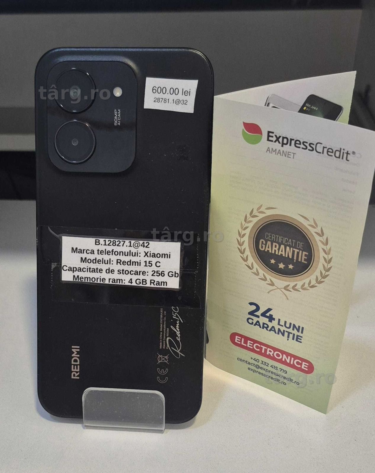 Telefon Xiaomi Redmi 15C (AG32 B28781.1) 2 ANI GARANTIE! 2