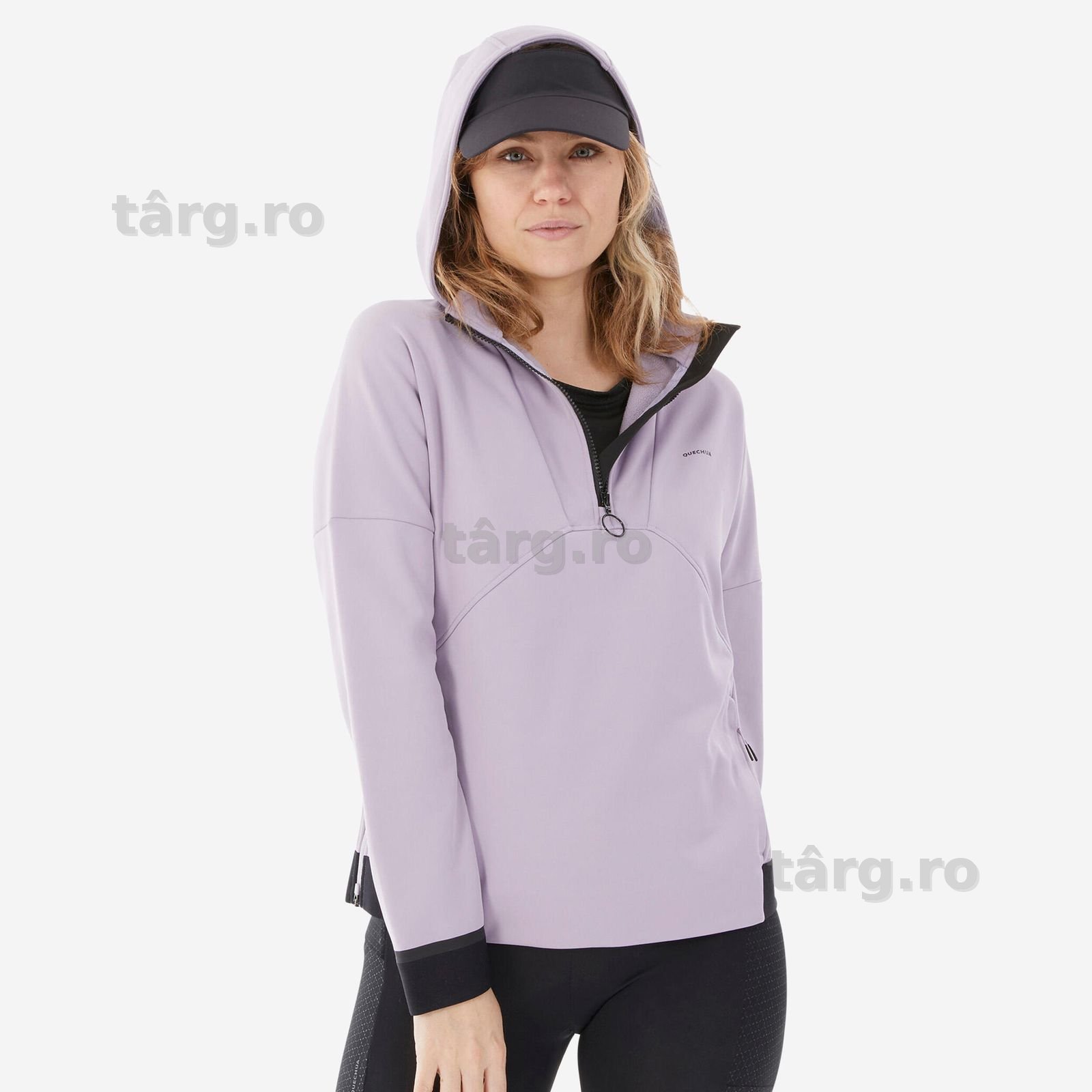 Hanorac din polar Drumeție la munte Mh500 - produs resigilat Decathlon