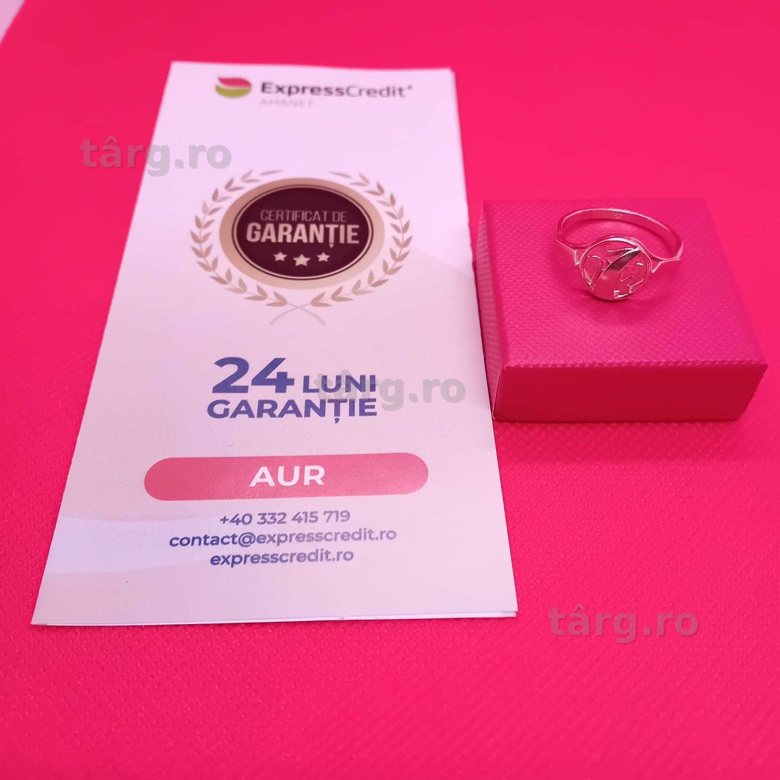 Inel  aur 14k 2.83 g (Ag4 Dacia B50908.1)-Garantie 2 Ani 2