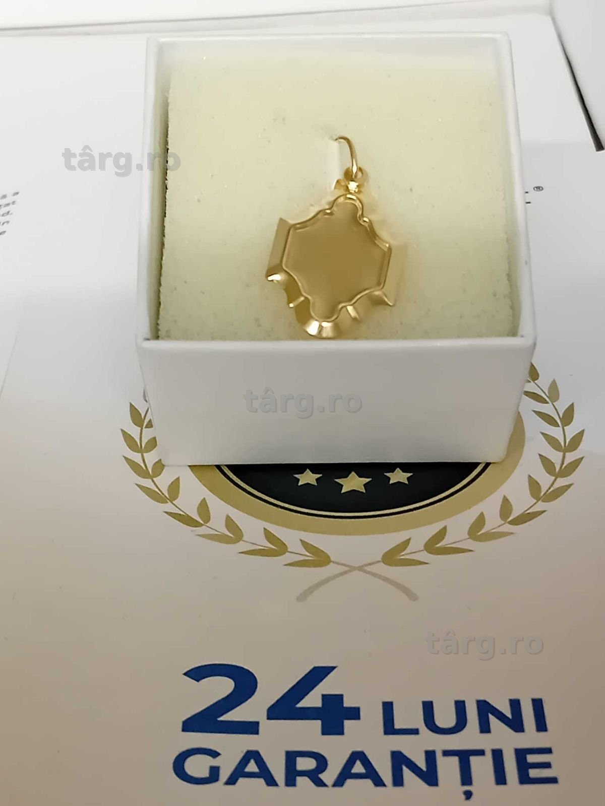 Pandant aur 14k[Tomesti-b:32853.2]-Garantie 2 ani! 3