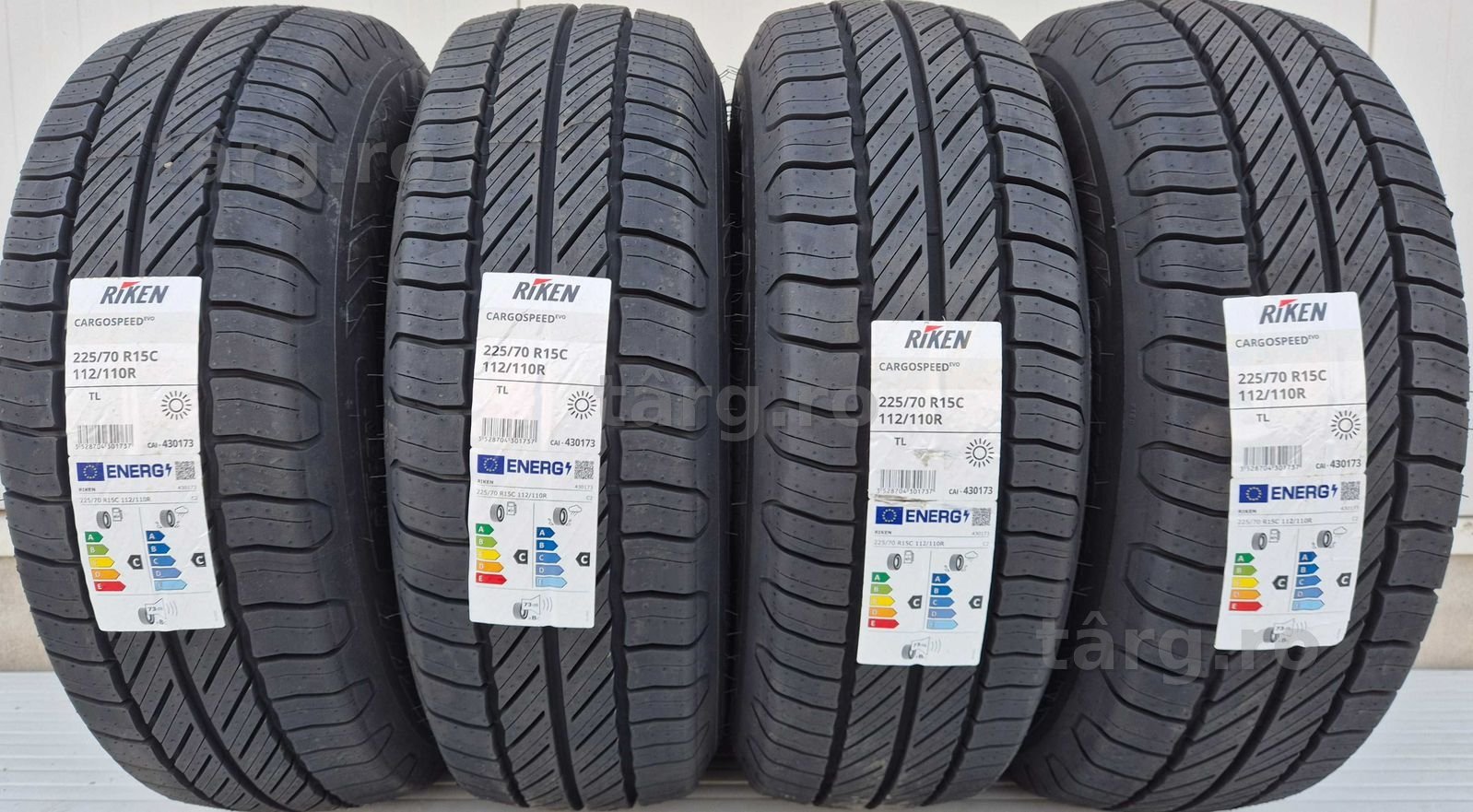 225/70 R15C, 112R, RIKEN Anvelope de vara Cargo M+S