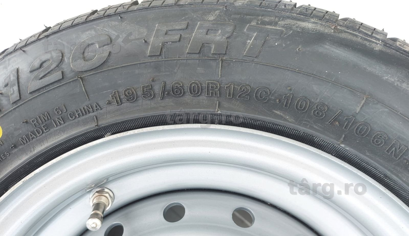 Roata 195/60 R12C, 108N, Anvelopa Security M+S pe Janta 6JX12 5