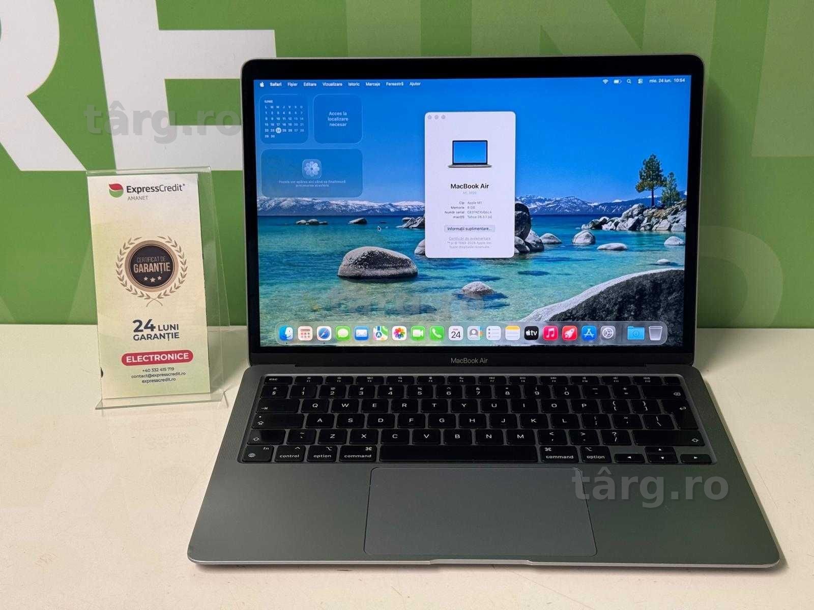MacBook Air 13 (2020) (B.61544 Tatarasi) - Pete display - Garantie 2 ani