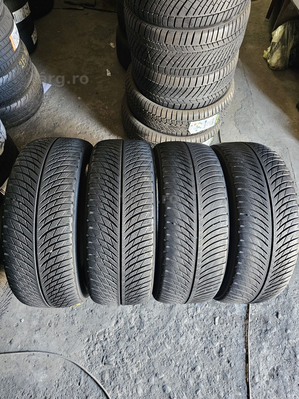 4 anvelope iarna 235 55 17 Michelin 2023