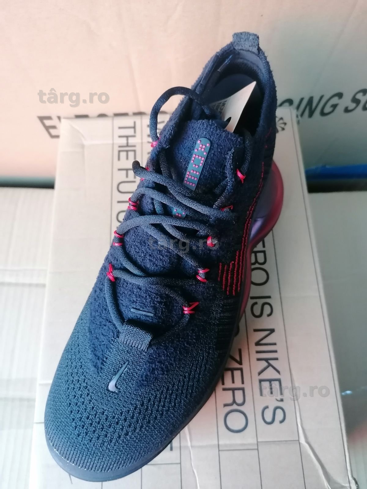 Nike air max Scorpion FK Black university  red 3