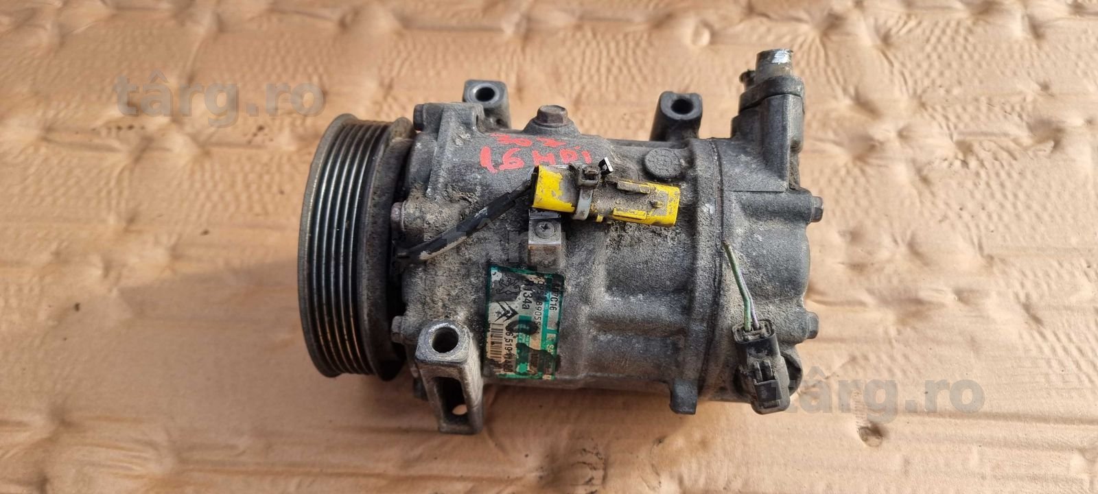Compresor Clima AC Peugeot 307 1.6 HDI 9HZ 2005 2006 2007 2008