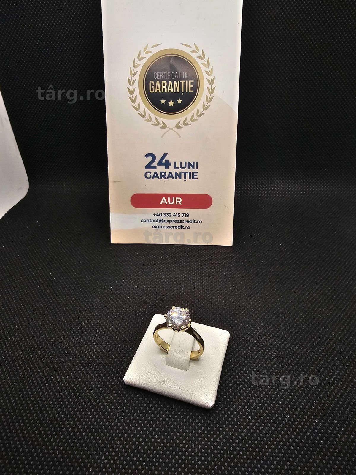 Inel aur 14K 3.67g (50216.2 AG 11 Piata Nicolina) 2 ani garantie!
