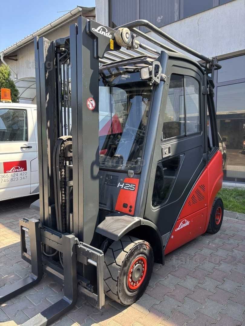 Stivuitor - Motostivuitor Linde Evo H25T-01 Cabină An fabricație 2012