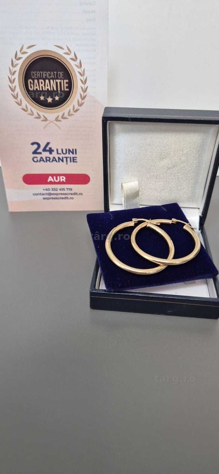 (AG46) Cercei aur 14K B.4604.1