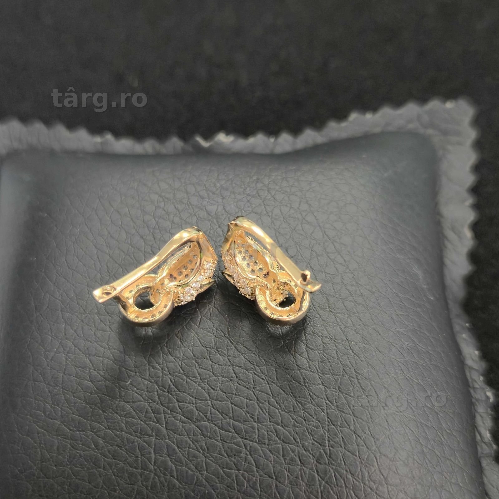 Cercei Aur 14K - 3.51 grame / 1500 lei ( B32885.1 / Ag28 Doi Baieti ) 4
