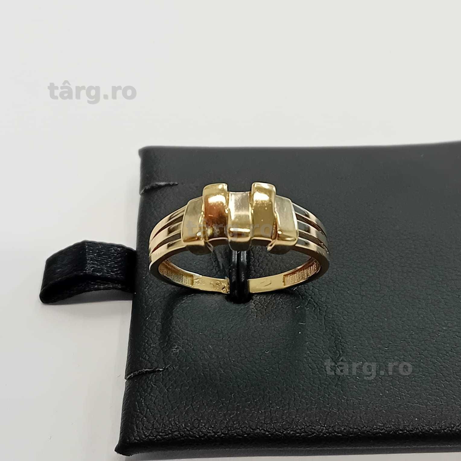 Inel aur 14k (ag49 Esplanada b.7825) Garantie 2 Ani 2