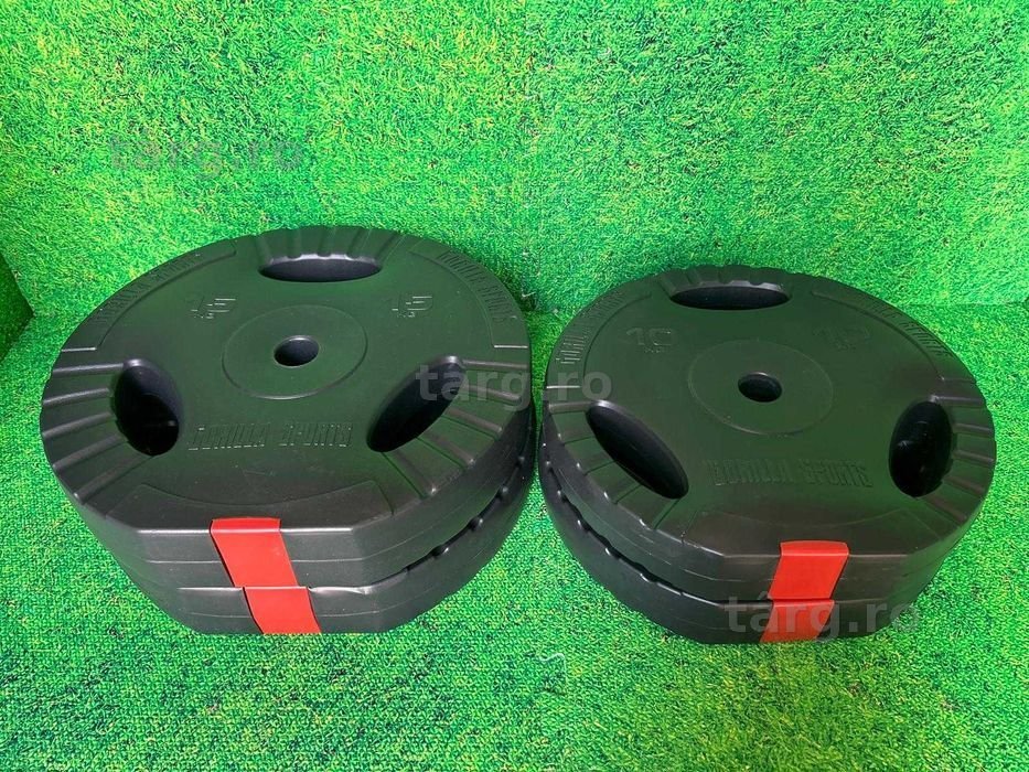 Pachet discuri grip din ciment 2x10kg 2x15kg 30/31mm