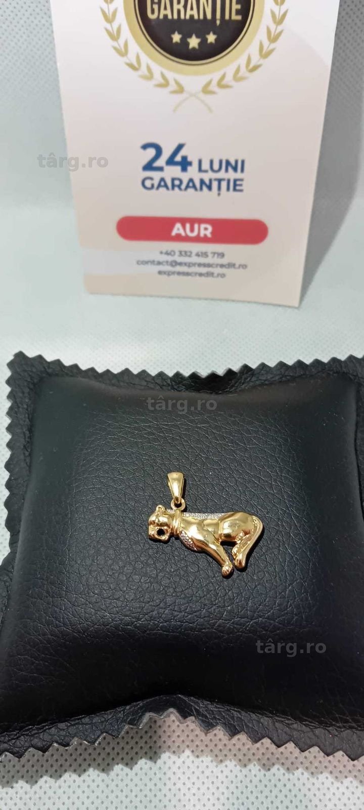 Medalion Aur 14K (Ag18 Tutora b.28557) Garantie 2 ani!