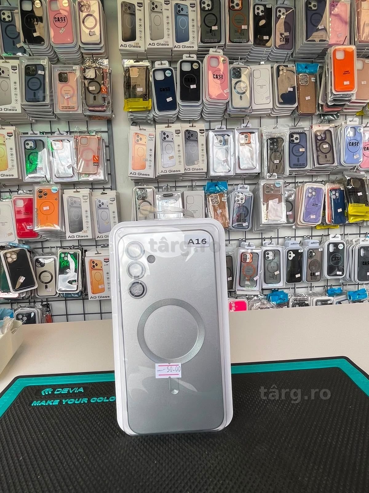 Huse silicon, super slim, MagSafe pentru Samsung A16