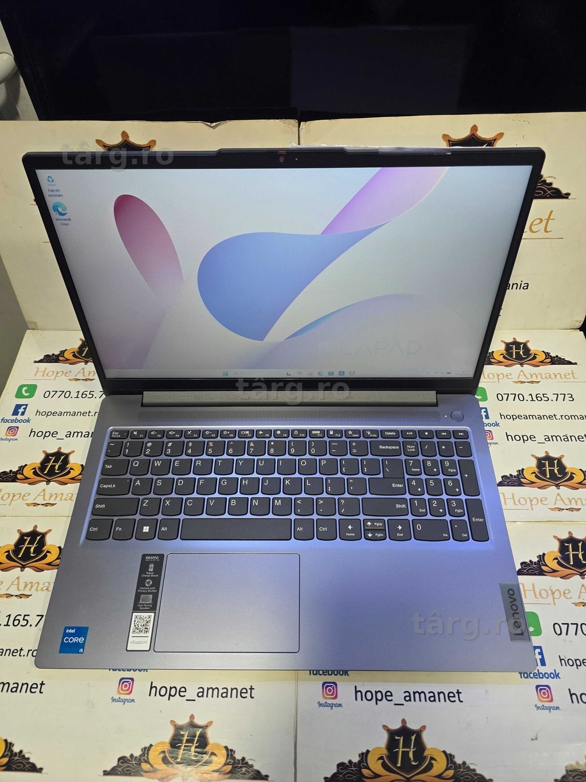 Hope Amanet P6 Laptop Lenovo IDEAPAD i5 #174319