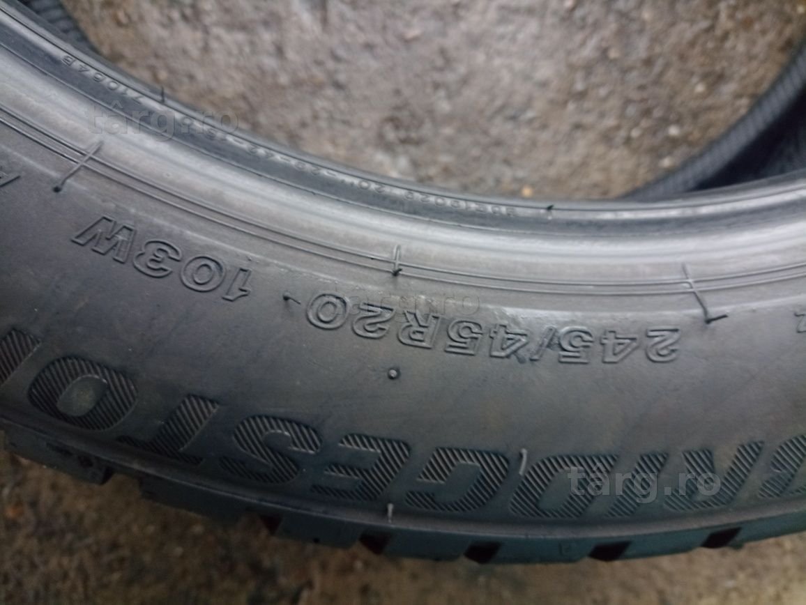 4 anvelope de iarna Bridgestone 245/45 R20 dot 1919 6