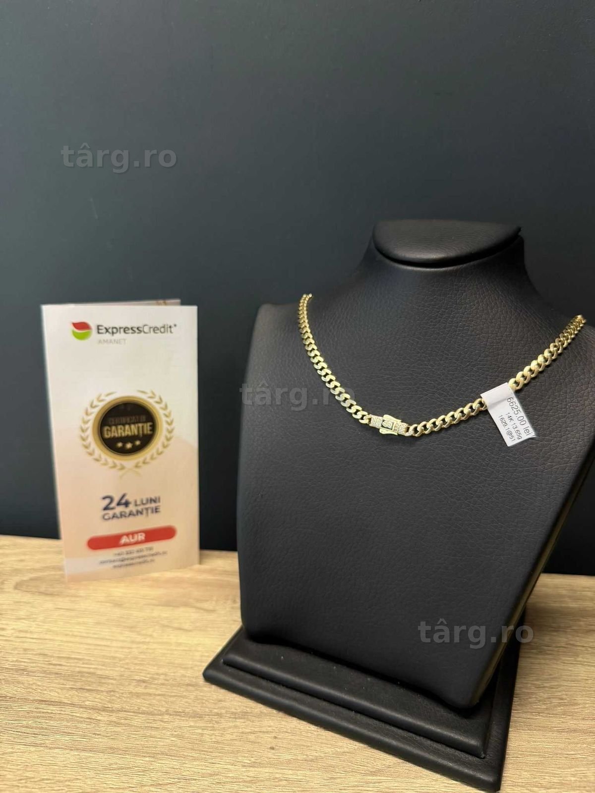 [AG51] Lant aur 14K 13.65g B.1629 - Garantie 2 ani!