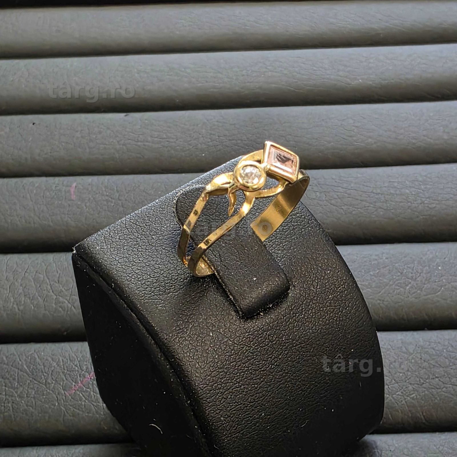 Inel Aur 18K - 1.59 grame / 910 lei ( B34149.1 / Ag28 Doi Baieti ) 2
