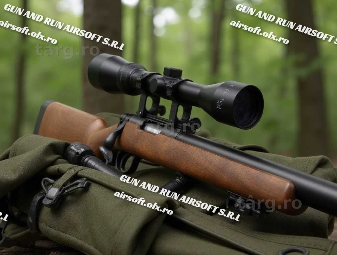 PUSCA SNIPER CU LUNETA !!  – Arc Puternic ~ Precizie Mare ~ MODEL NOU!