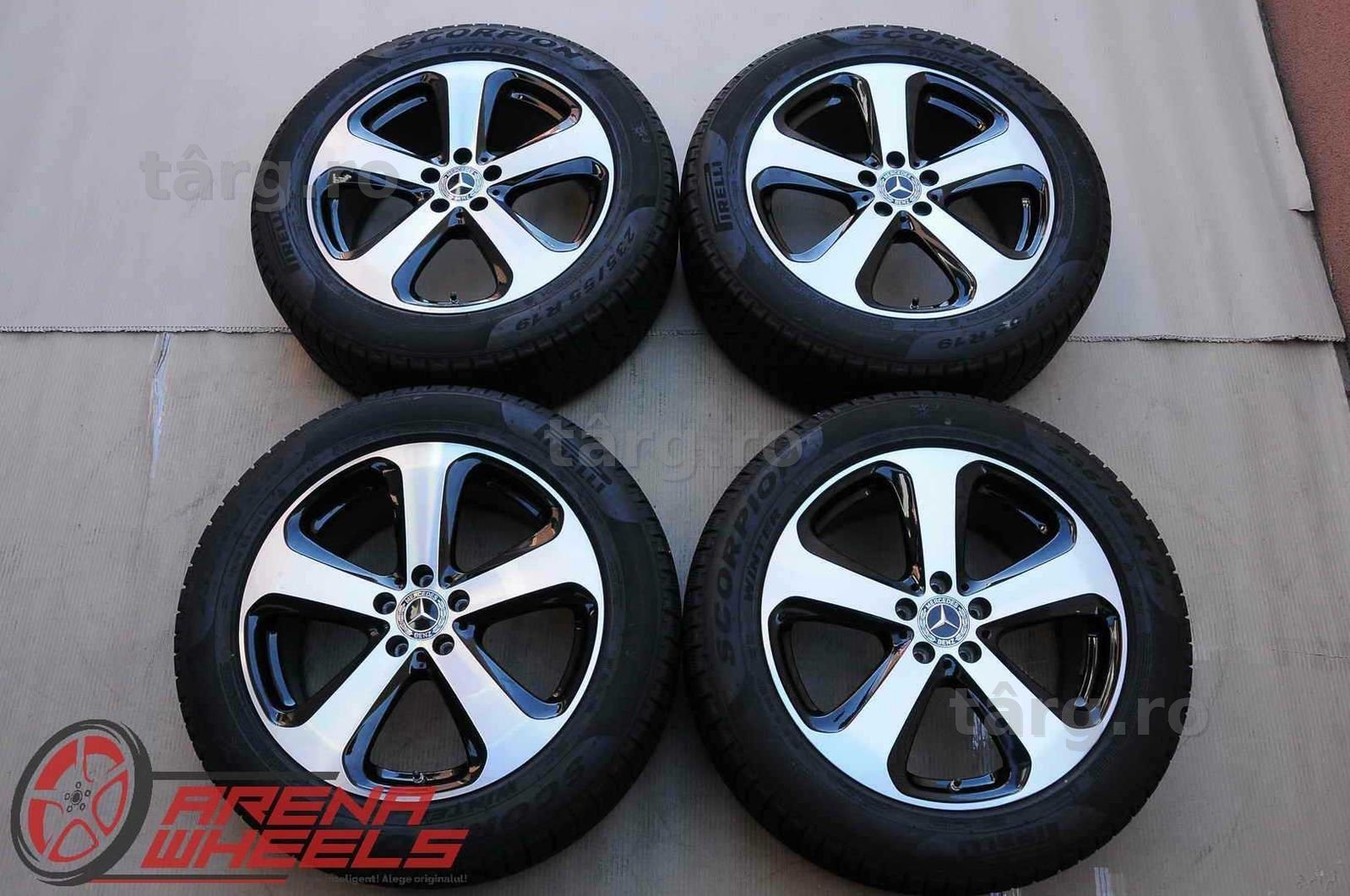Roti Iarna 19 inch Originale Mercedes GLC W253 X253 C253 235/55 R19