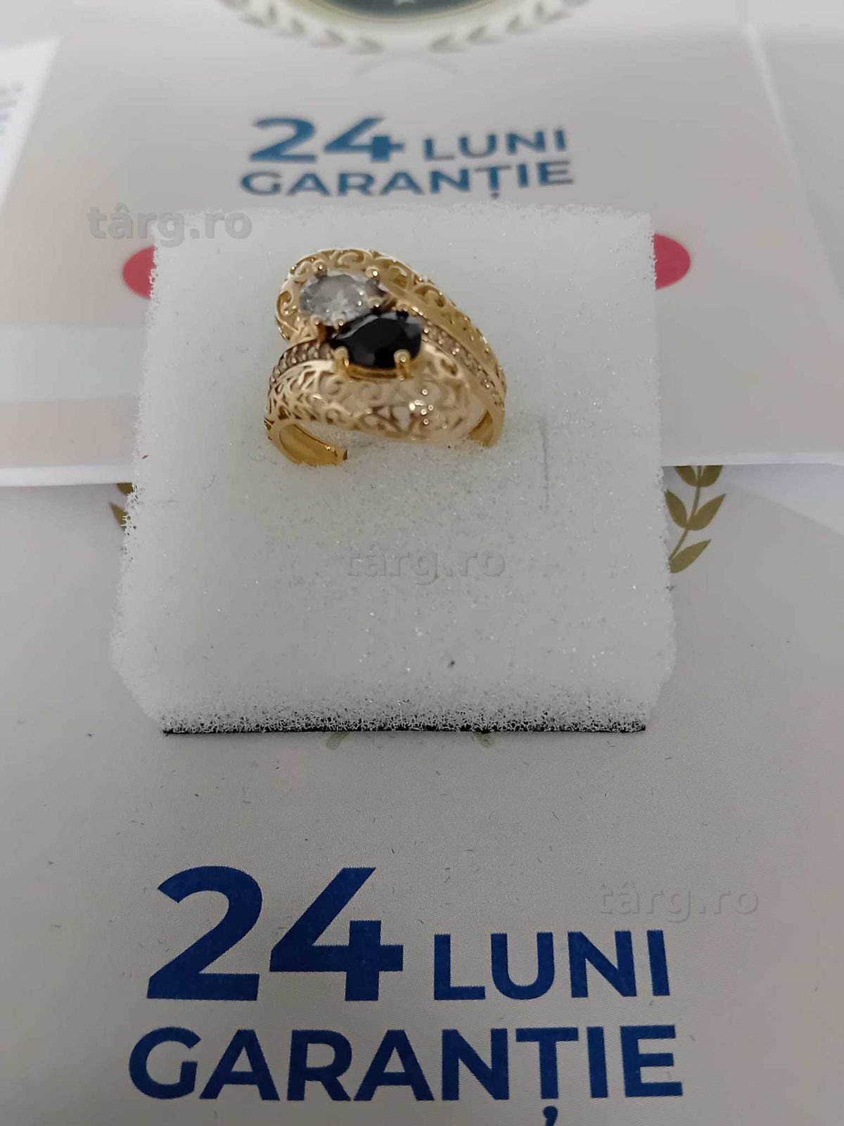 Inel aur 14k [Tomesti-b:33100.2]-Garantie 2 ani! 3